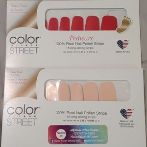 Colorstreet Pedi and Mani!